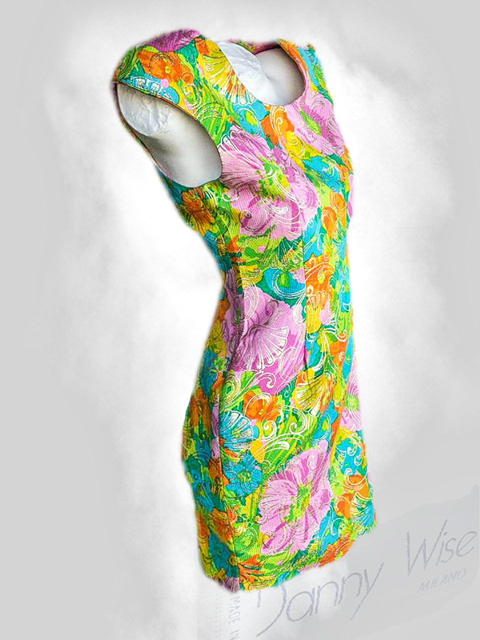 Dress with floral design